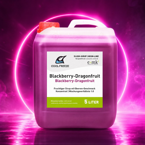 Blackberry dragonfruit slush - blackberry,